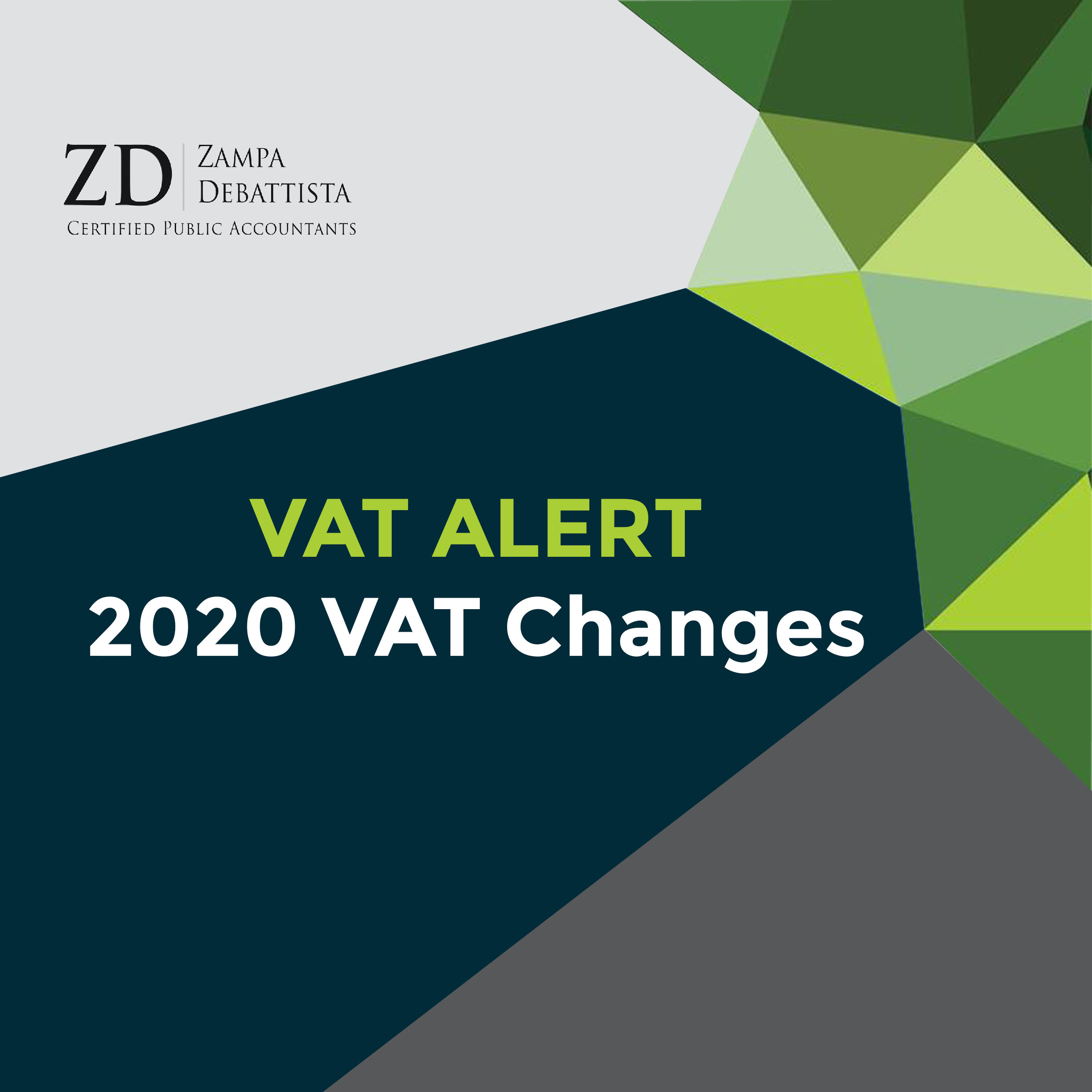 2020 VAT Changes